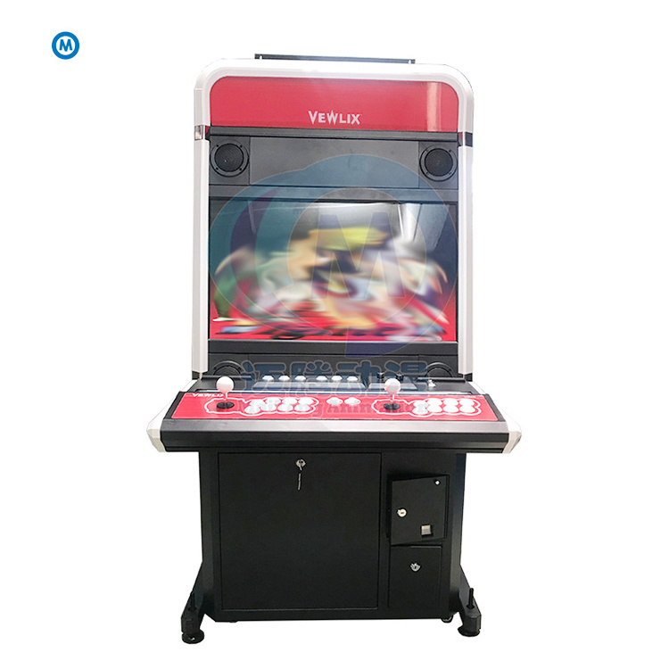 Bartop Fighting Video Game Machine Upright Arcade Fighting Game Machine 32