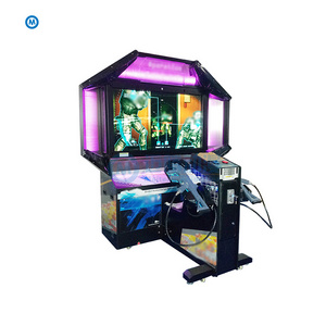 55" Ghost Arcade Simulator Gun Shooting Video Game Machine