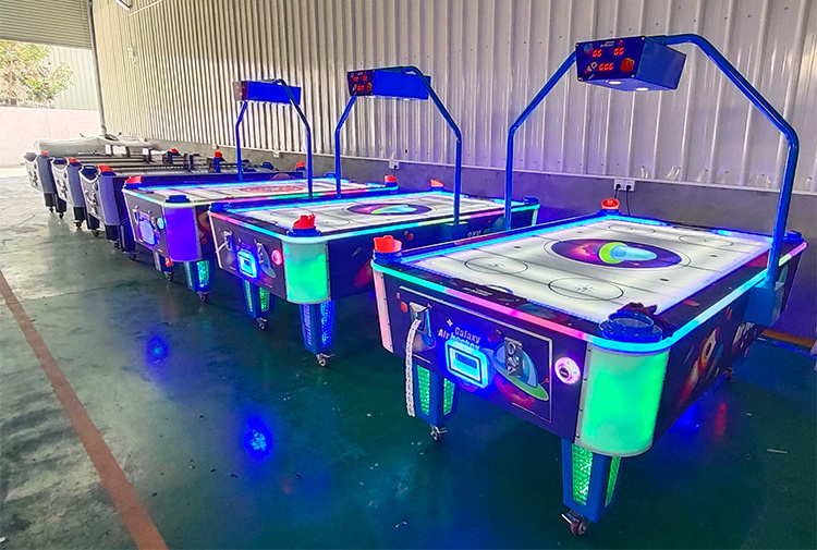 2 Player Sport Table Arcade Puck Air Hockey Mesa Arcade Machine With Electronic Scorer