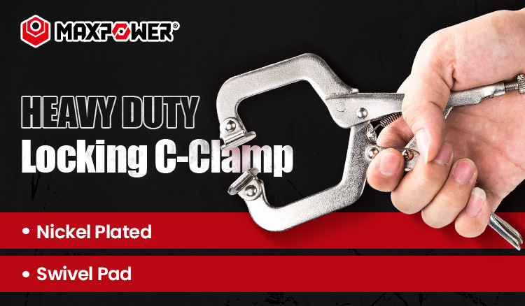 Maxpower Household Heavy C Type Fixing Carpenter Tool Clamps