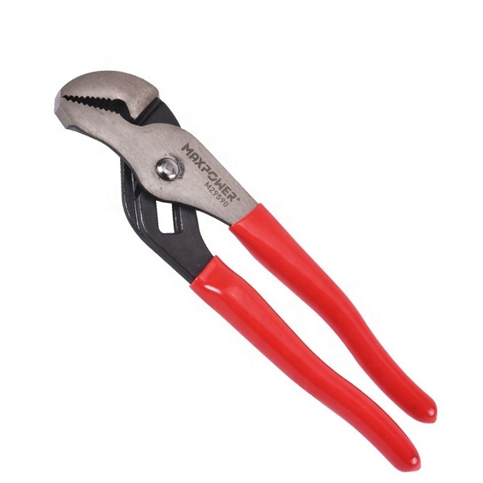 Maxpower High Carbon Steel Straight Jaw Groove Joint Plier with Comfort Grips