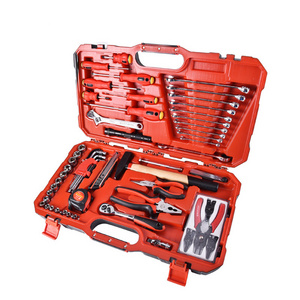 Maxpower 60 Piece Metric Household Hand Tool Kit Auto Repair Tool Set with Portable Toolbox