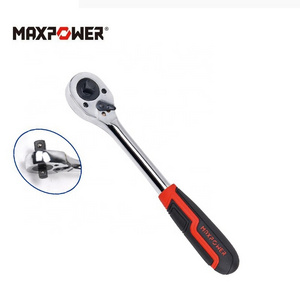 MAXPOWER High Torque Socket 72 Teeth Quick Release Socket Ratchet Wrench