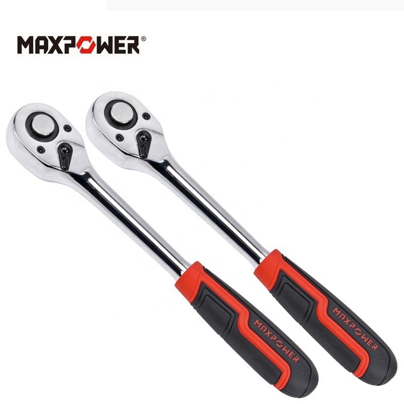 MAXPOWER High Torque Socket 72 Teeth Quick Release Socket Ratchet Wrench