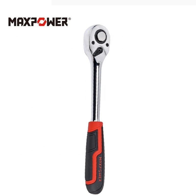 MAXPOWER High Torque Socket 72 Teeth Quick Release Socket Ratchet Wrench