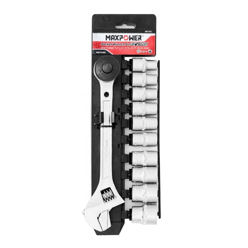 Maxpower 11pcs tool kit mechanical 1/2