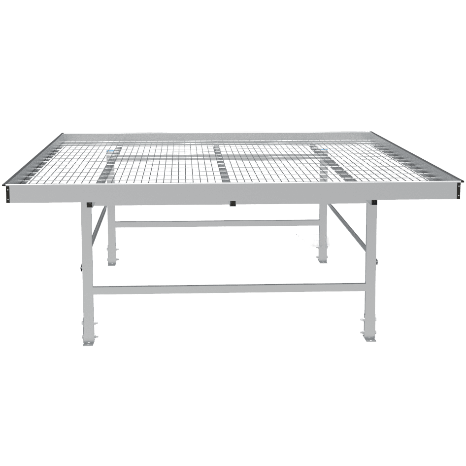 Maxpower Greenhouse Hydroponic Flood Tray Ebb And Flow Rolling Table Flood Table 4x8 Hydroponic Growing Systems