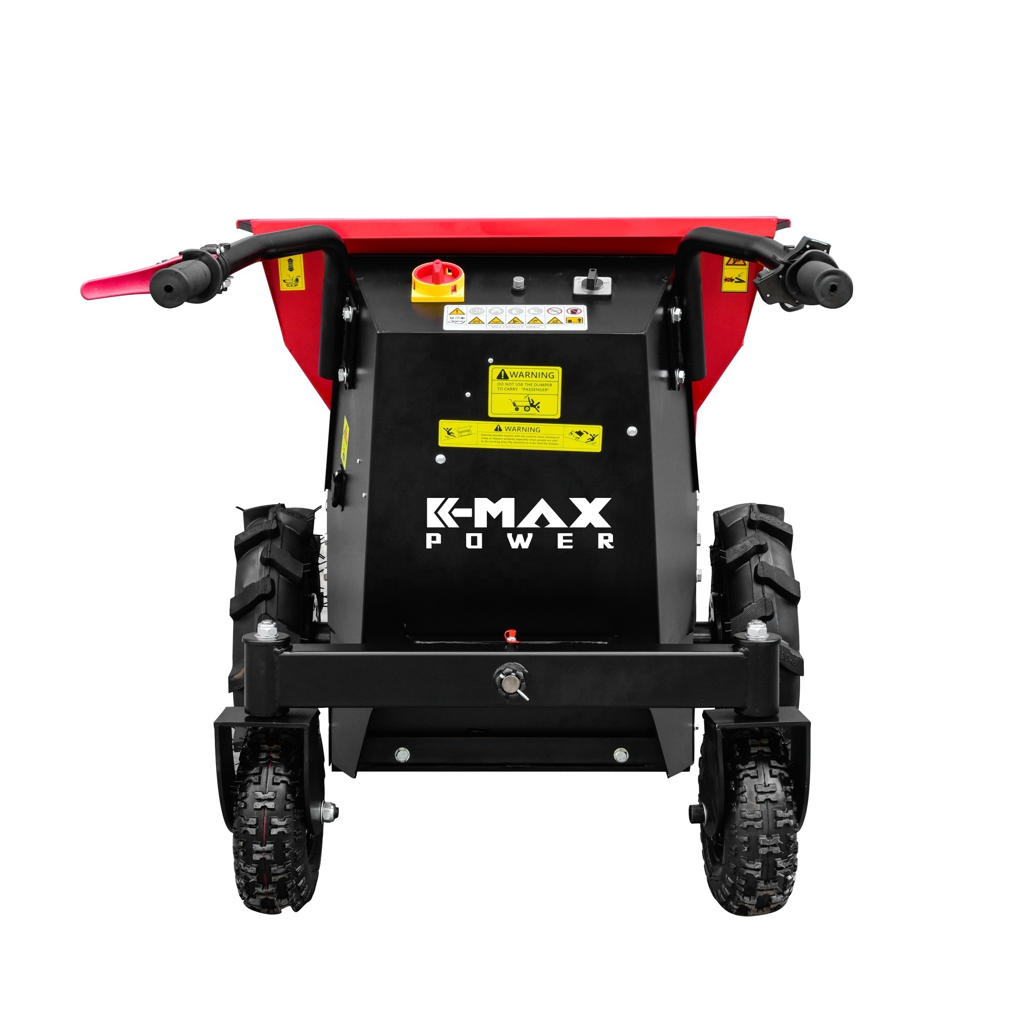 48V 20Ah Electric Powered 500KG Self Loading Mini Crawler Dumper Machine electromagnetic brake Truck Dumper