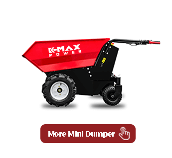 48V 20Ah Electric Powered 500KG Self Loading Mini Crawler Dumper Machine electromagnetic brake Truck Dumper