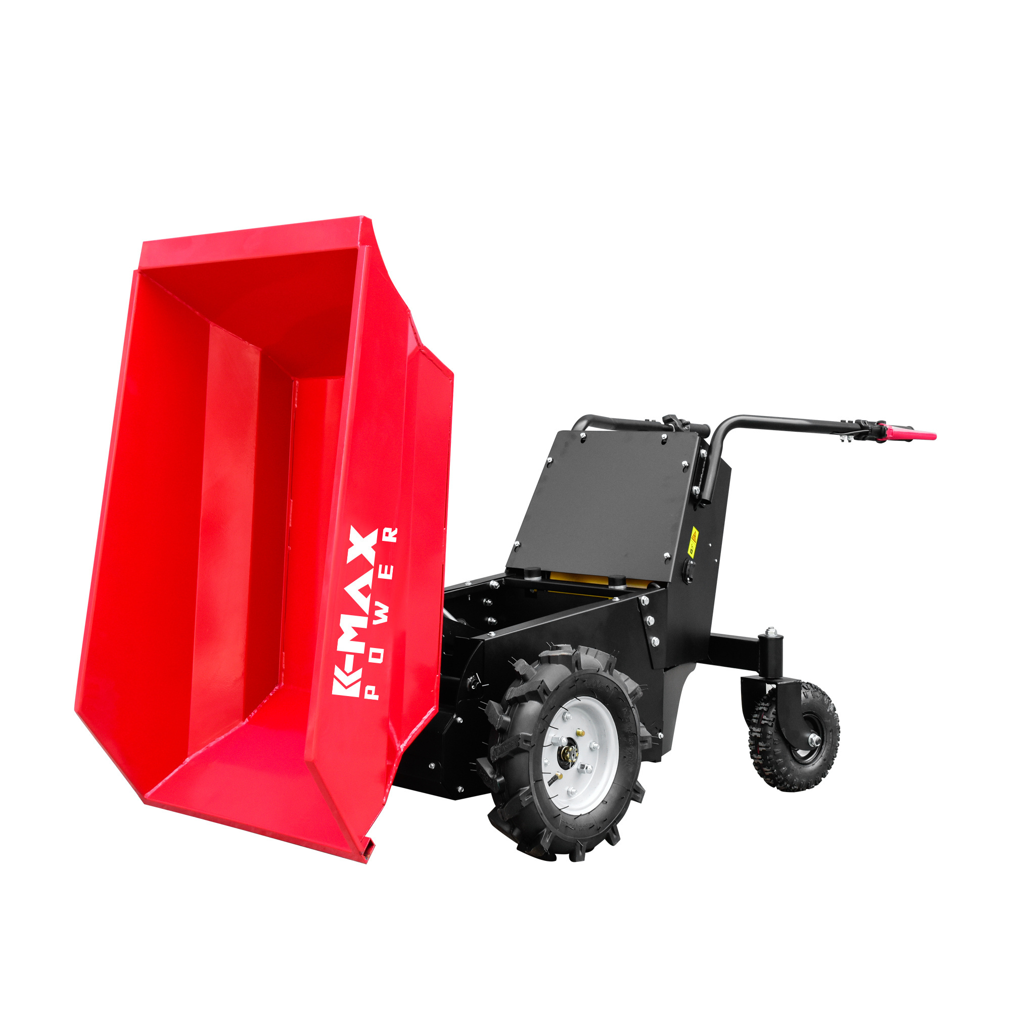 48V 20Ah Electric Powered 500KG Self Loading Mini Crawler Dumper Machine electromagnetic brake Truck Dumper