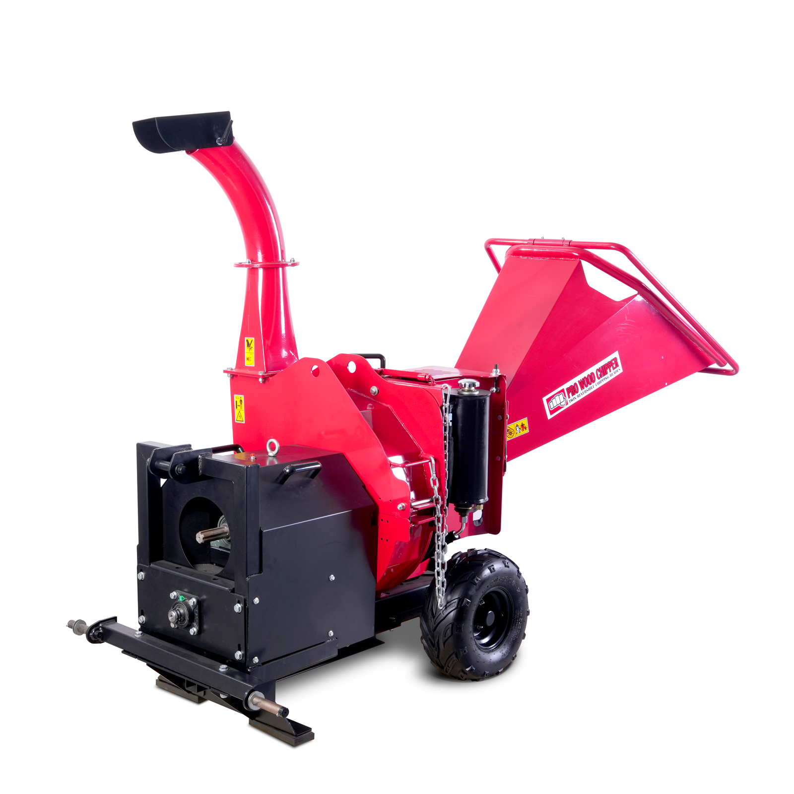 PTO Wood Chipper Powered By Your Tractor's Engine 5inch Chipping Capacity Mulcher Shredder Machine Branch logger Tree Shredder