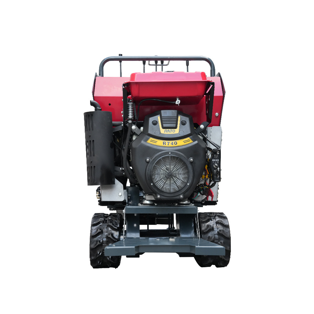 2023 High-Efficiency 20hp Power Tracked Stump Grinder High Efficiency New Crawler Type Wood Tree Root Removing Machine