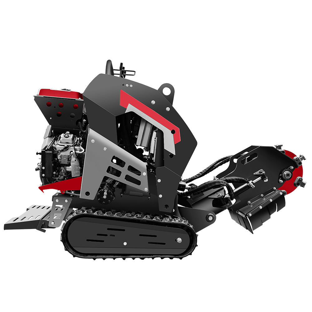 High Quality 20HP Gasoline Stump Grinder Customized with TUV CE Certificate High Efficient Stump Remover Reliable Motor Pump