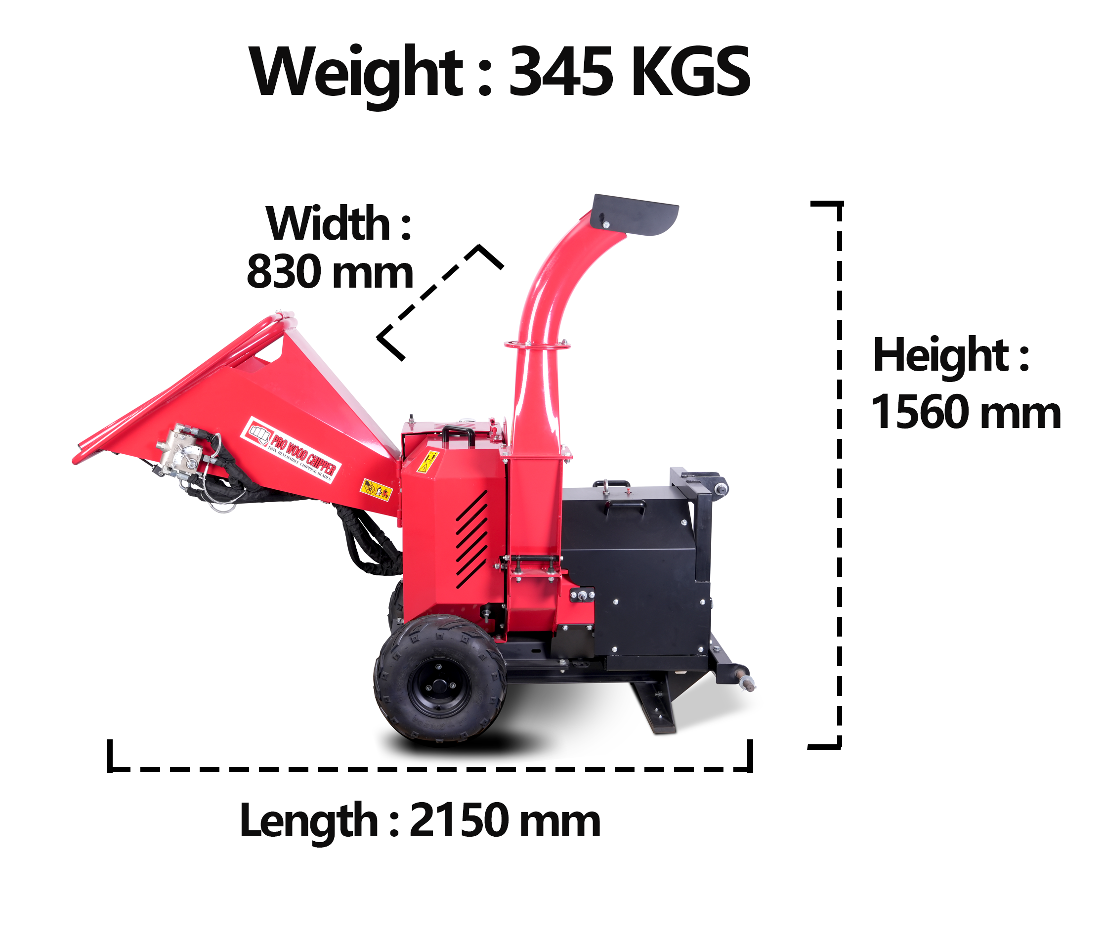 K-maxpower High Quality Pto Tree Shredder Auto Feeding  Mulcher Chipper Hydraulic Connecting Tractors Commercial  Wood Chipperr