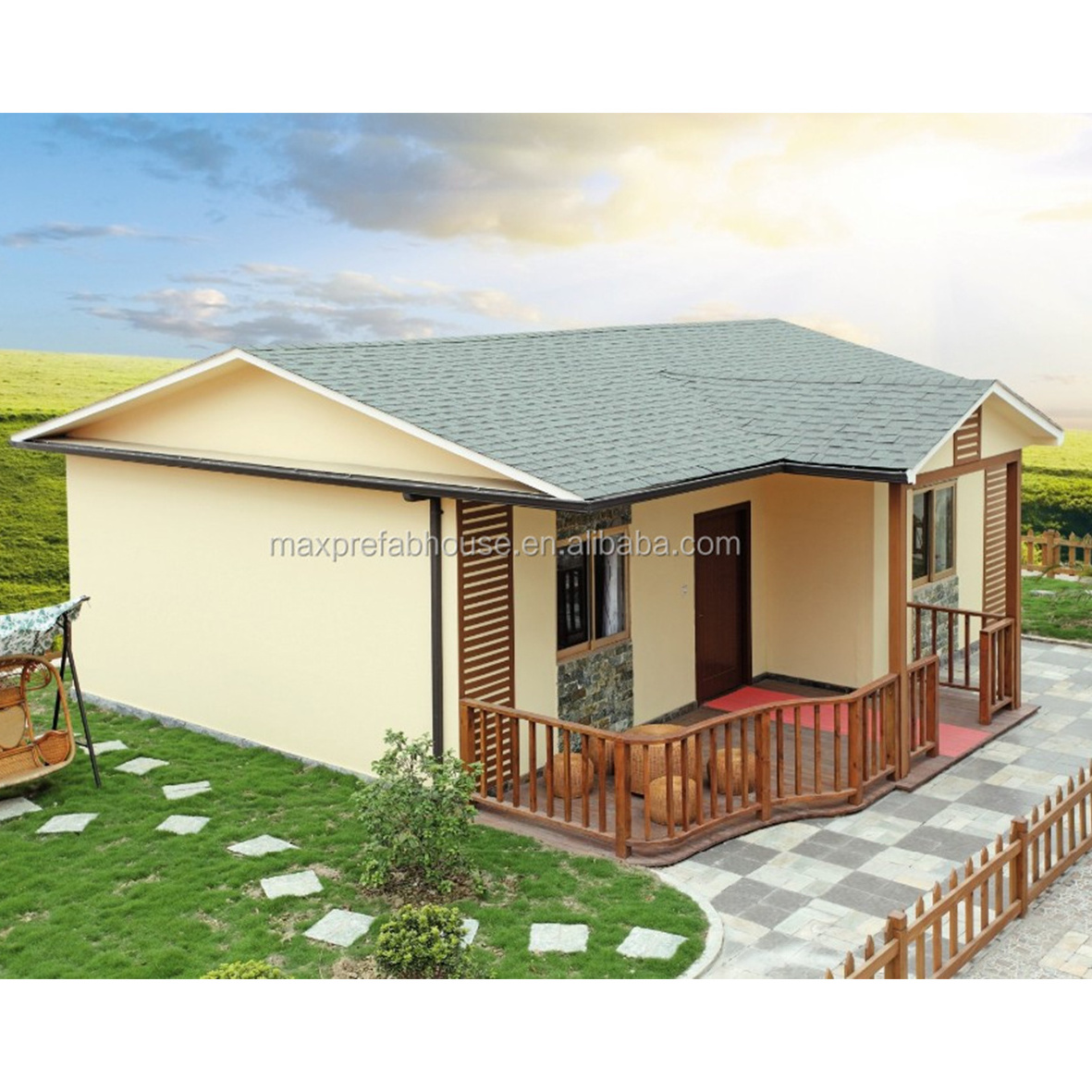 china prefabricated home cheap prefab homes villa modular building for sale