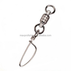 Saltwater Sea Fishing Stainless Steel Ball Bearing Swivel with Tournament Snap