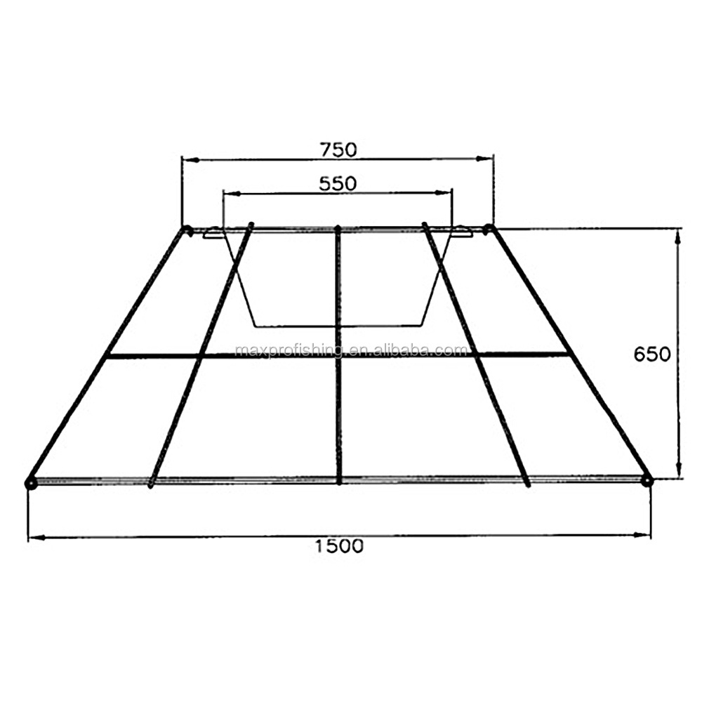 Heavy Duty Commercial Fishing King Crab Pots Snow Crab Traps