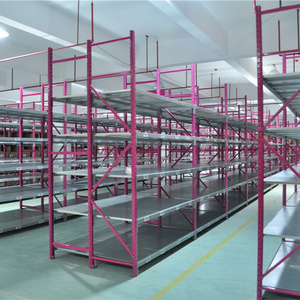 heavy duty warehouse shelving system long span shelf for stack storage rack