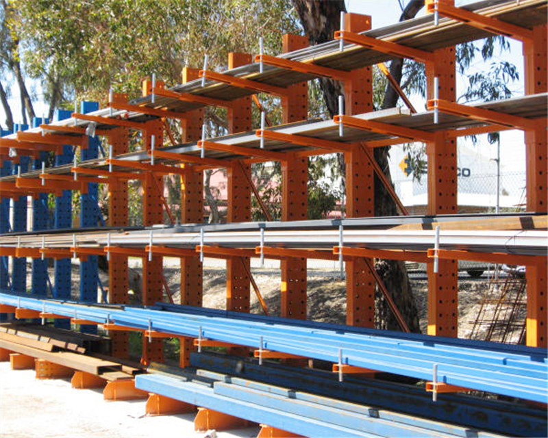 PVC Pipe Storage Steel Metal Sheet Cantilever Rack for timber storage racking cantilever arm rack