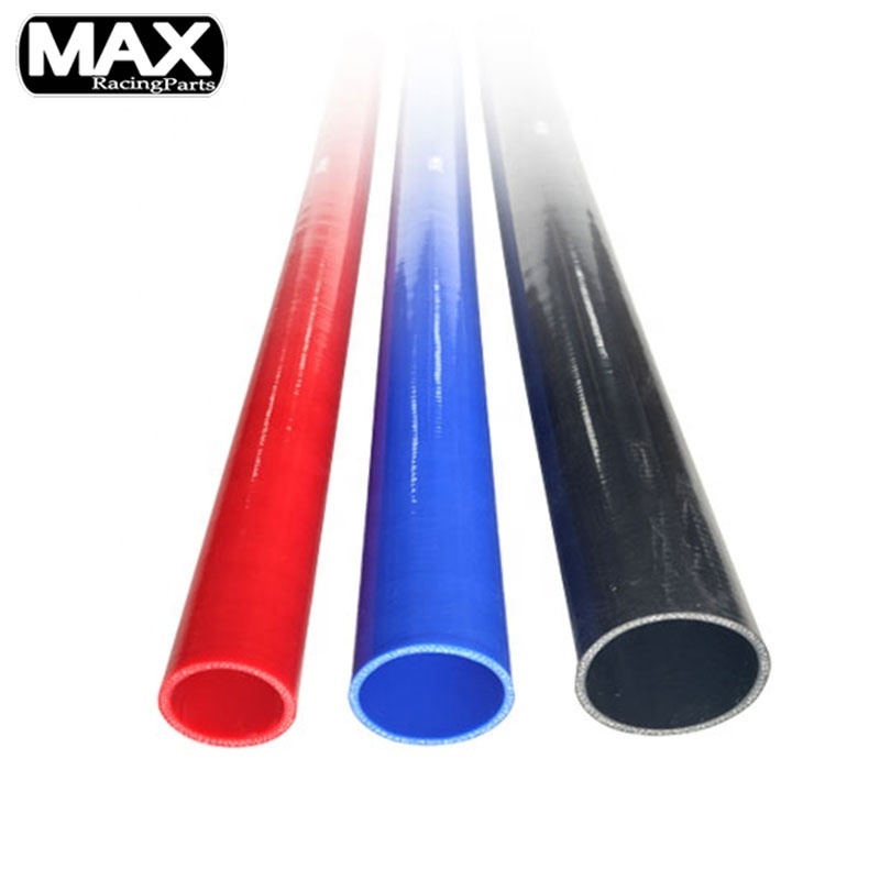 Black Blue Red Automotive Customized 1 meter Long Straight Radiator Tube Silicone Hose