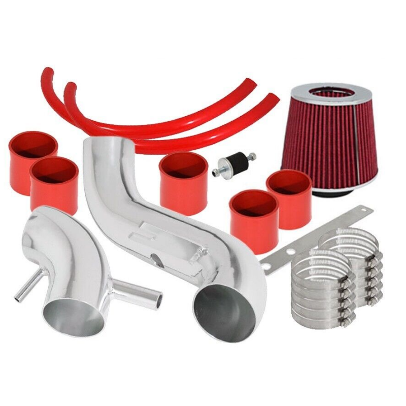 MAX Car Auto Pacing Parts Aluminum Turbo Pipe Air Intake Filter Kit For 96-00 Hyundai Elantra  1.8L 2.0L