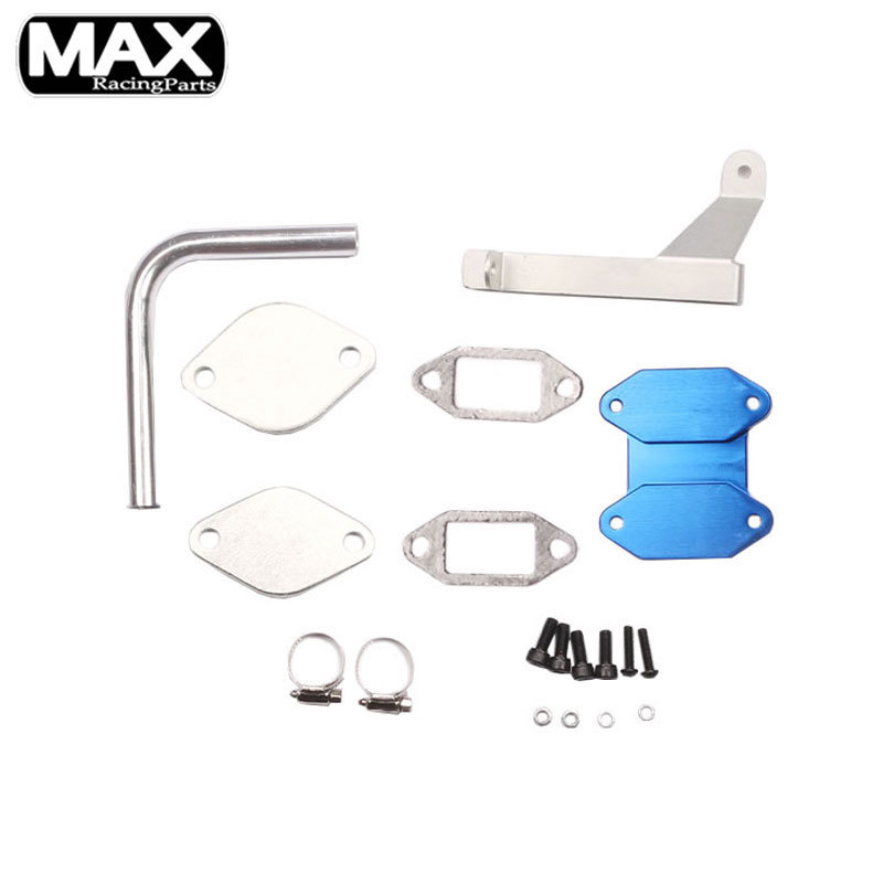 MAX Aluminum EGR Valve Cooler Delete Kit For 05.2007-09 Dodge Ram 2500 3500 6.7L Cummins Diesel