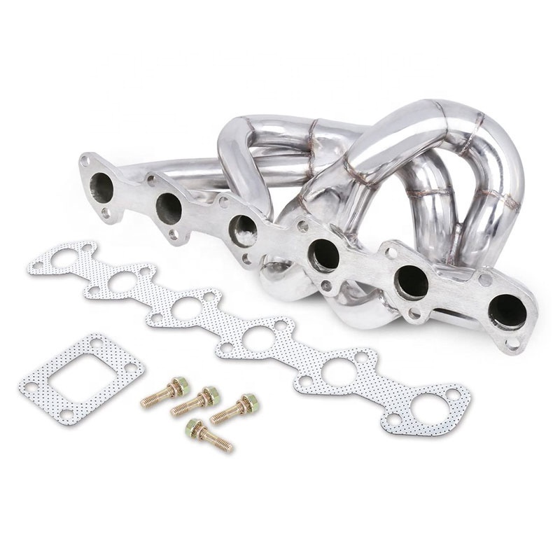 Car Auto Racing Parts Engine Turbo Stainless Steel Exhaust Tail Pipe Downpipe Manifold Header for Bmw E30 323 325 328 T3 T4