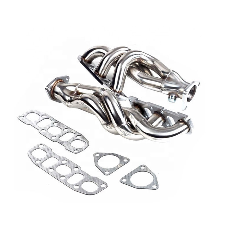 Auto Turbocharger Turbo Stainless Steel Exhaust System Header Tail Pipe Downpipe Kit for Nissan 03-07 Infiniti G35/03-06 /350Z