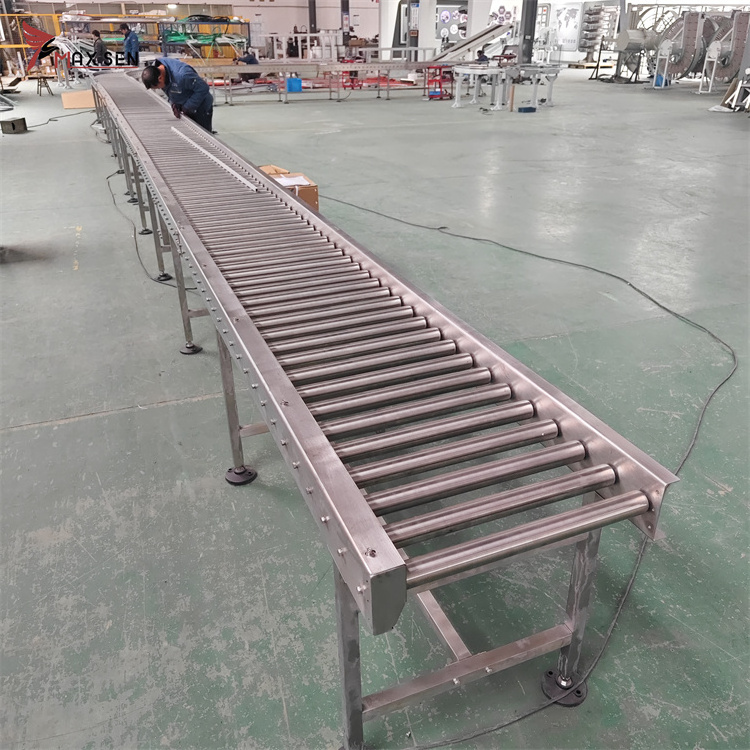 Gravity truck loading conveyor Unloading Full Automatic Roller Conveyor from China Manufacture