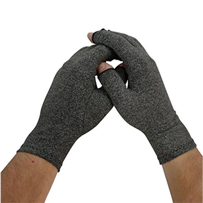 Wholesale Supports Therapeutic Black Glove for Hand Pain Relief Compression Hands Arthritis Gloves