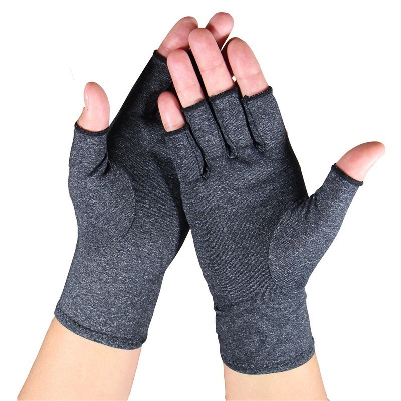 Wholesale Supports Therapeutic Black Glove for Hand Pain Relief Compression Hands Arthritis Gloves