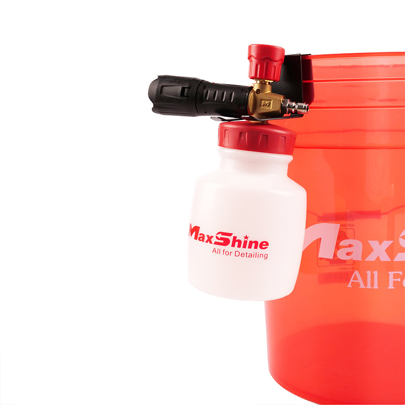 Maxshine Foam Cannon Bucket Mount easy use garage organizational tools  foam cannon holder