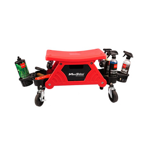 Maxshine New Mobile Rolling Creeper Seat For Mechanics Detailer's Car Detailing Stool