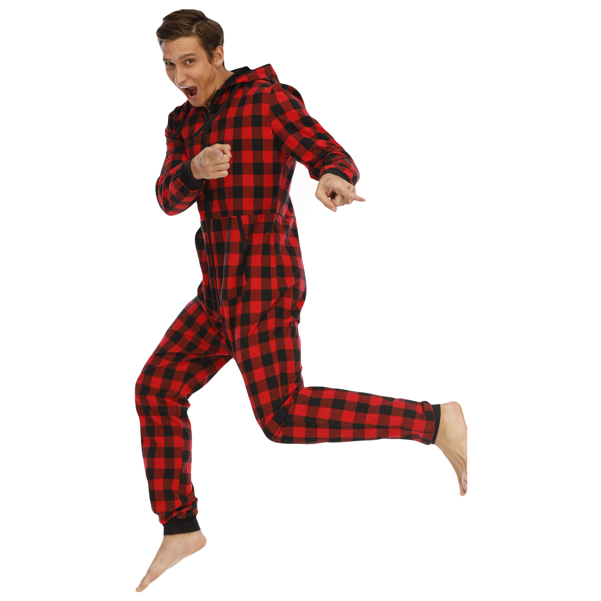 Adult Onesie One-Piece Pajama Jumpsuits for Men and Women Christmas