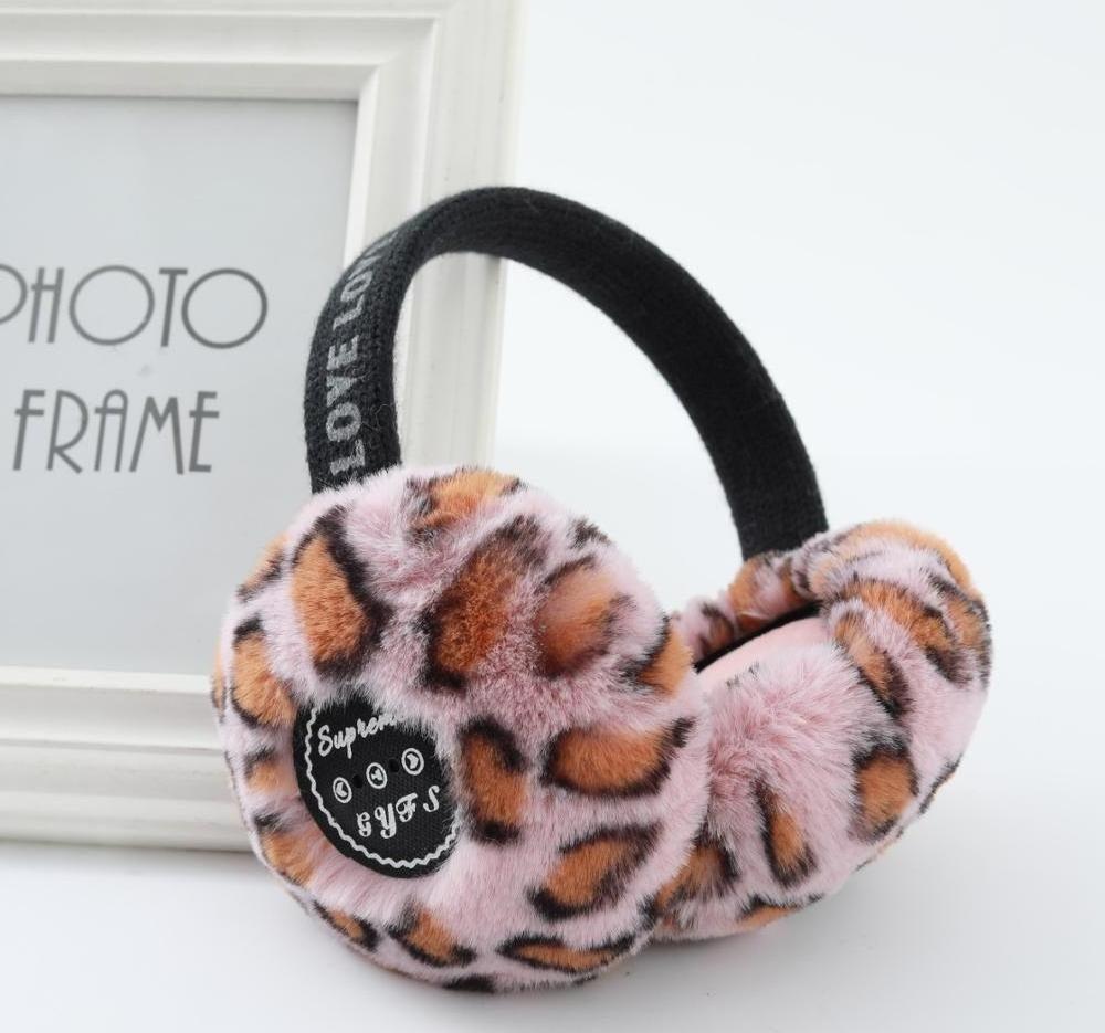 Custom Winter musical fur headphone earmuff for women and men