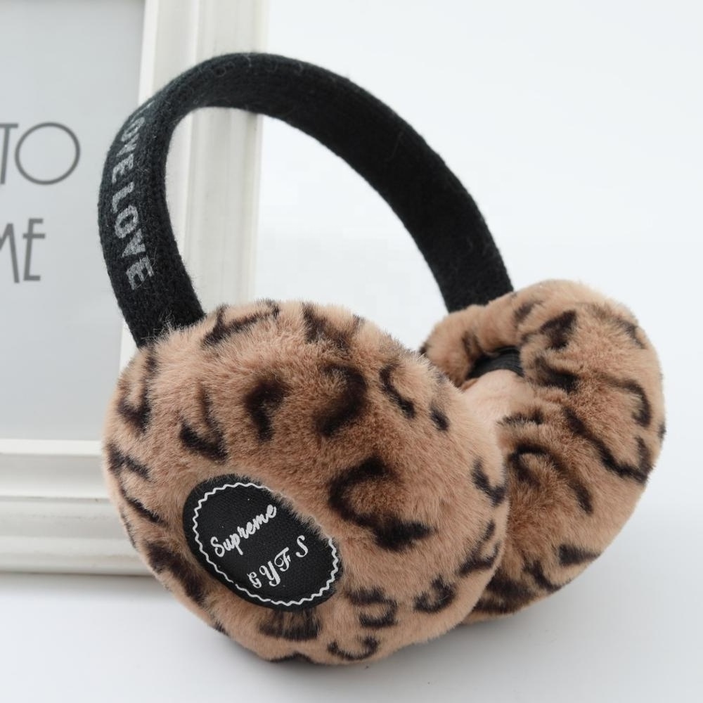 Custom Winter musical fur headphone earmuff for women and men