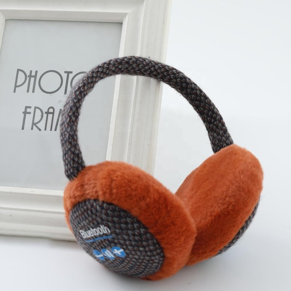 wholesales musical  fur earmuff headphone