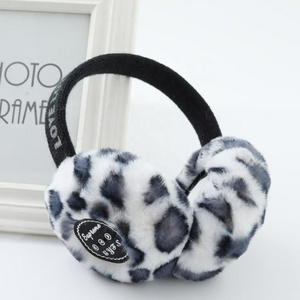 Custom Winter musical fur headphone earmuff for women and men