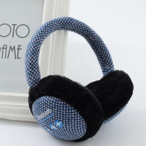 wholesales musical  fur earmuff headphone