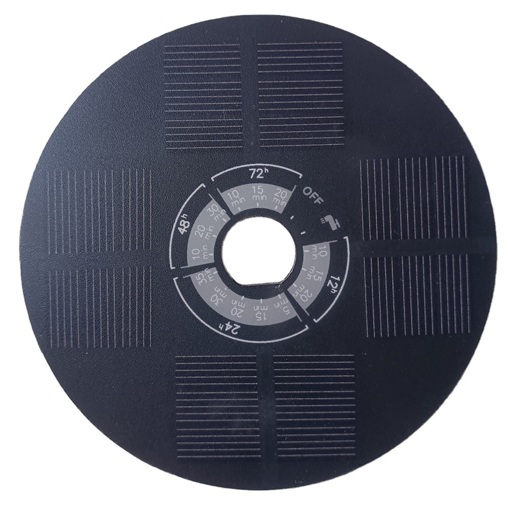 Vietnam Factory Environmental Protection 0.65w 6v Pet Laminated Outdoor Polycrystalline Round Solar Panel For Flame Lamp