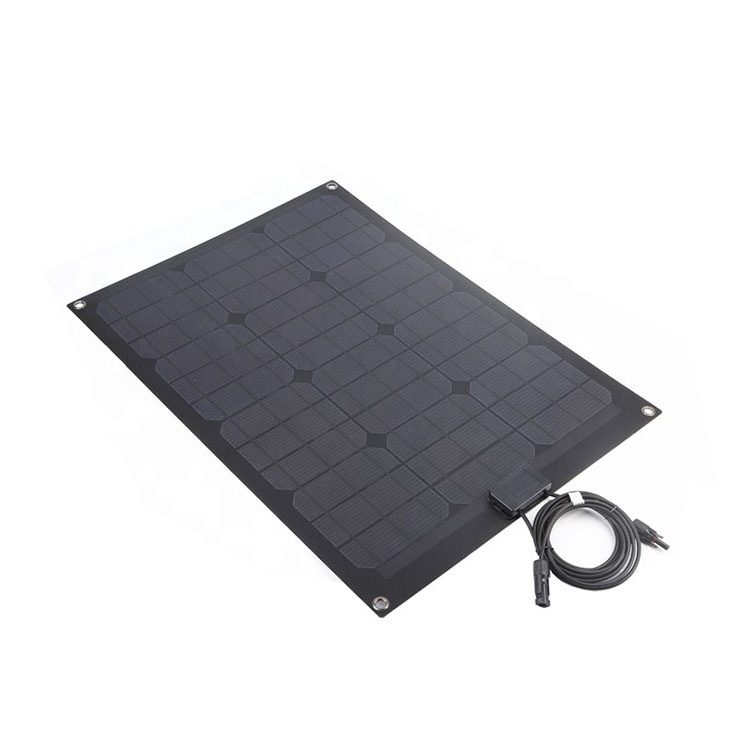 High Quality Oxide Aluminum Backsheet Film Flex 70W Black Mono Solar Panel For Home Complete Kit