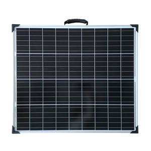 High Efficiency Portable 200 Watt Monocrystalline Glass Foldable 18V Solar Panel For Car RV Marine Boat Caravan Camping