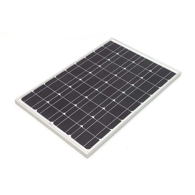 Renewable Energy 65 Watt Monocrystalline Rigid Solar Cell Photovoltaic Module Solar Panels