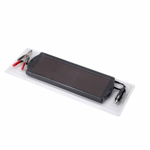 Customizable Portable Mini 2.5W Amorphous Silicon Solar Panel Trickle Charger Maintainer For battery