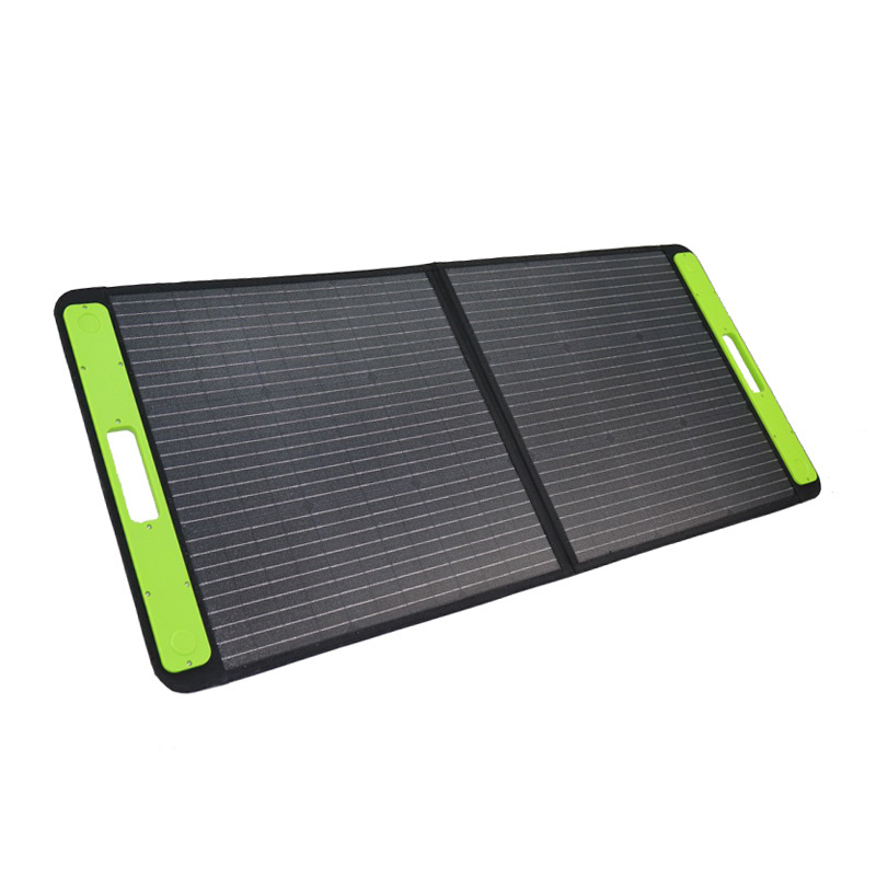 Outdoor portable 100w folding solar panels foldable solar panel kit  for campers