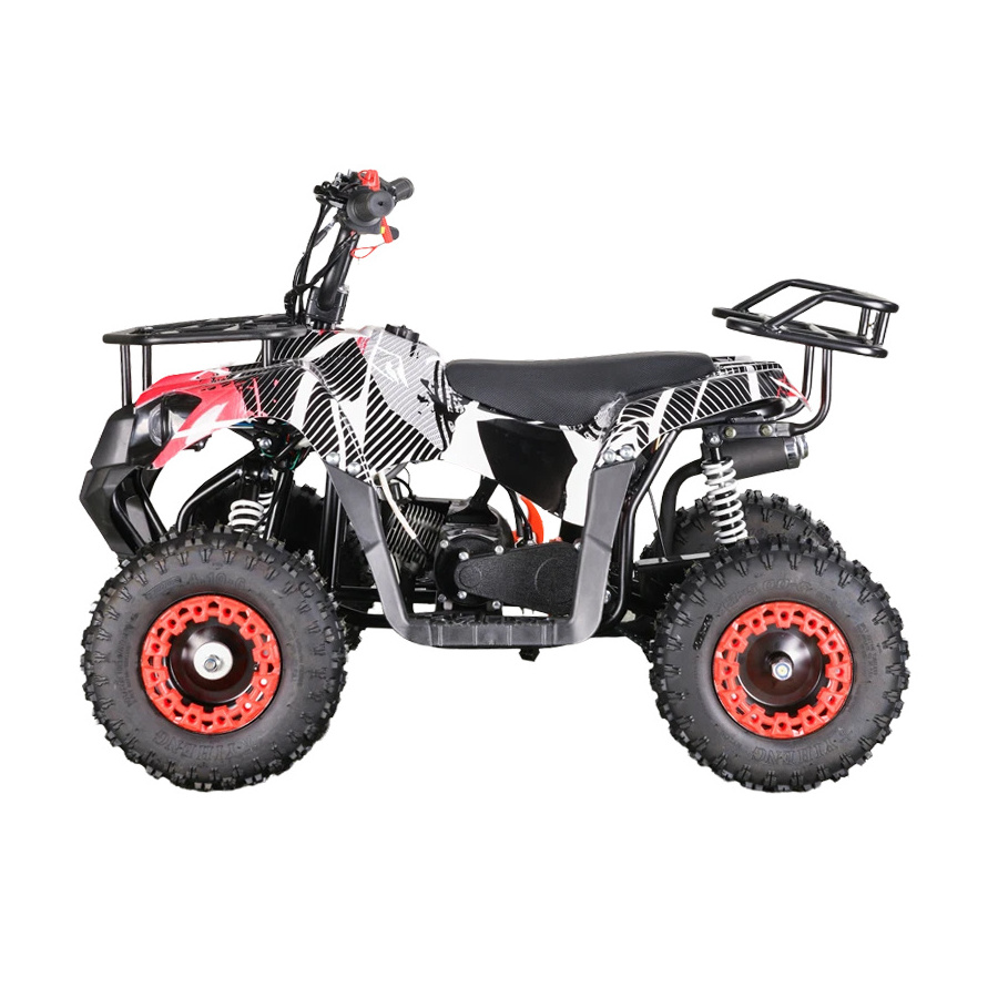 2 stroke kids quad bikes gas powered 49cc four wheeler 4 wheeler atv for kids