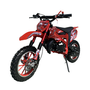 china wholesale cheap 50cc mini kids dirt bike pull start 2 stroke 49cc pit bikes