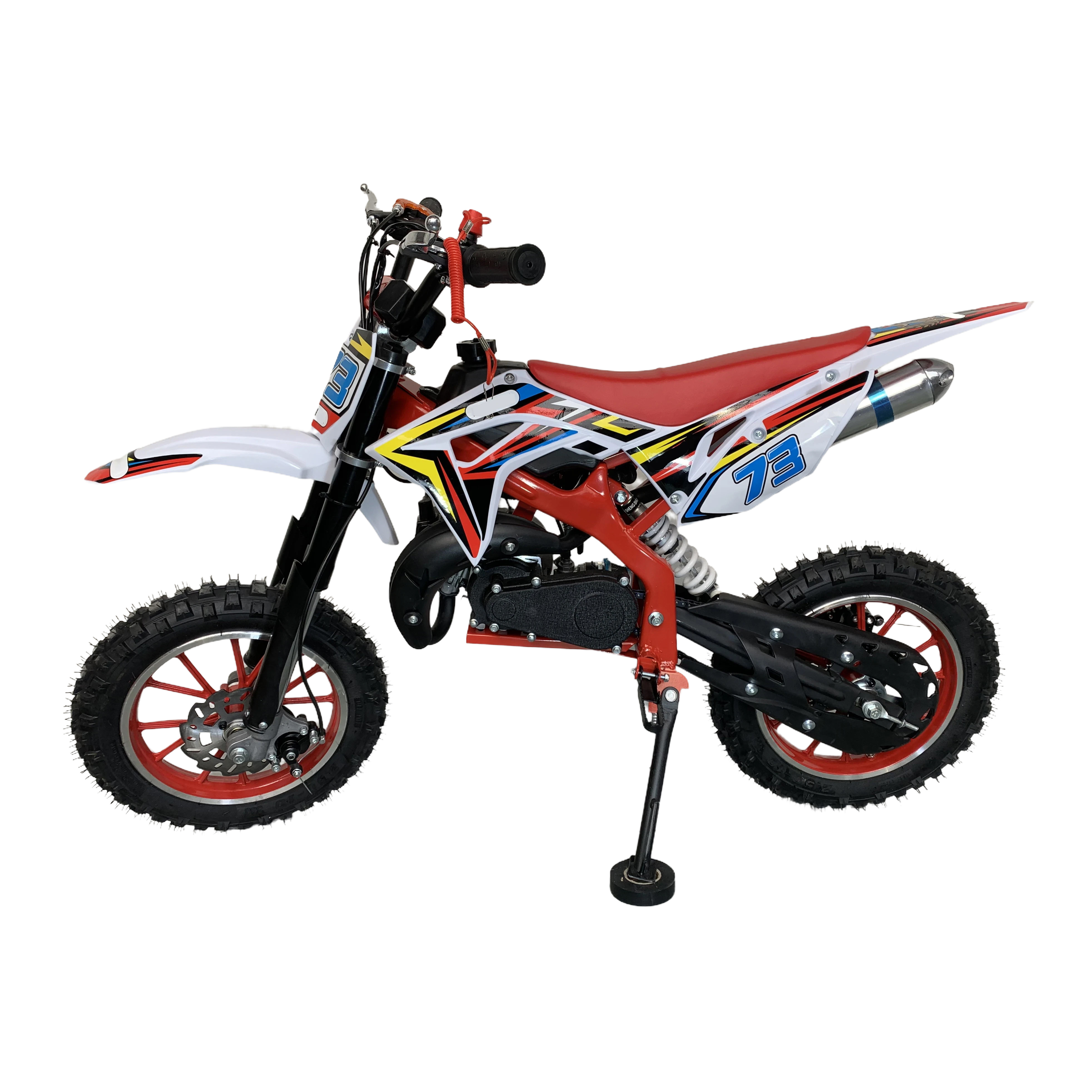 cheap kids mini motorcycles 40kmph gas power 49cc pit dirt bikes