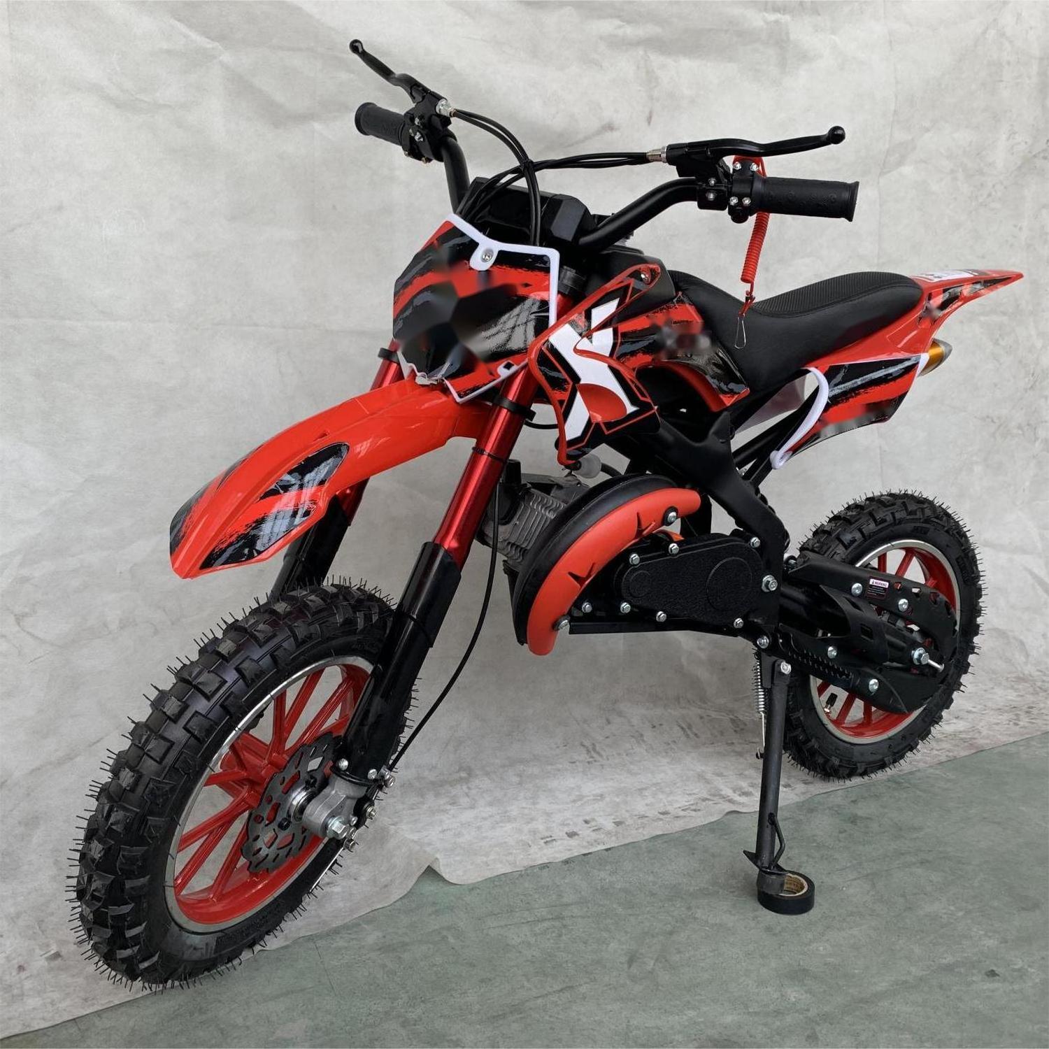 Mini 50cc Moto Motorbike Moto Cross For Kids 49cc 50cc 2 Stroke Mini Dirt Bike