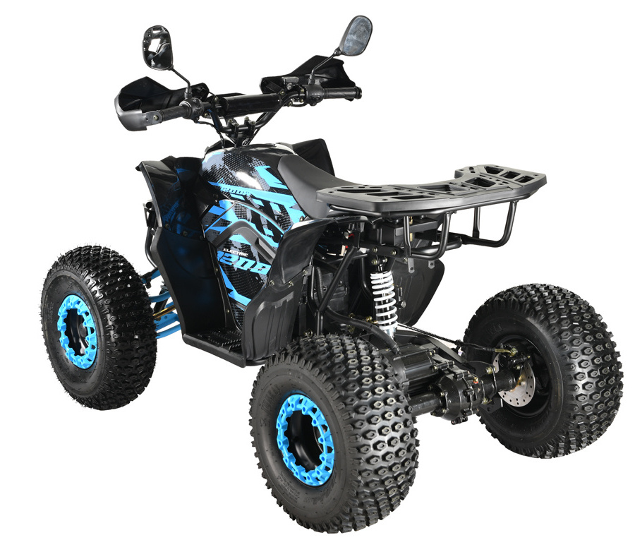 Wholesale price cheap atv electric four wheeler outdoor off road fast 1000W 48V adult electric quad bikes ATV